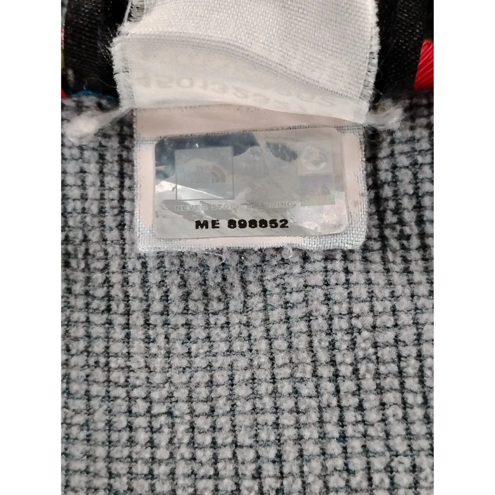 North Face 1/4 Zip Grid Fleece Pullover Men Large Polyester Gorpcore Minimalist